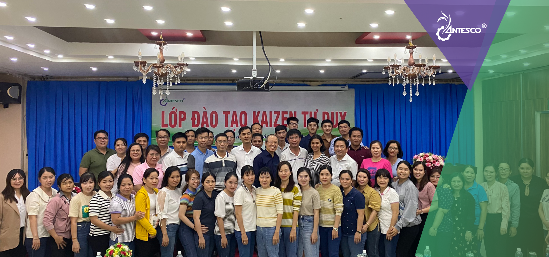 Công ty CP Rau Quả Thực Phẩm An Giang tổ chức khóa đào tạo “Kaizen tư duy” cho đội ngũ cán bộ, nhân viên trong công ty.